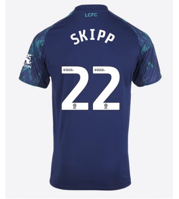 Leicester City Oliver Skipp #22 Udebanetrøje 2025-26 Kort ærmer